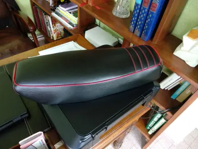 La selle refaite par BLG-Sellerie